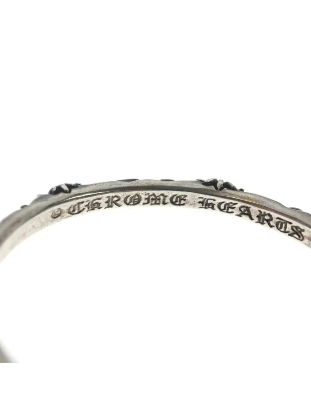 Chrome Hearts Bangle Sbt Band Bracelet Silver